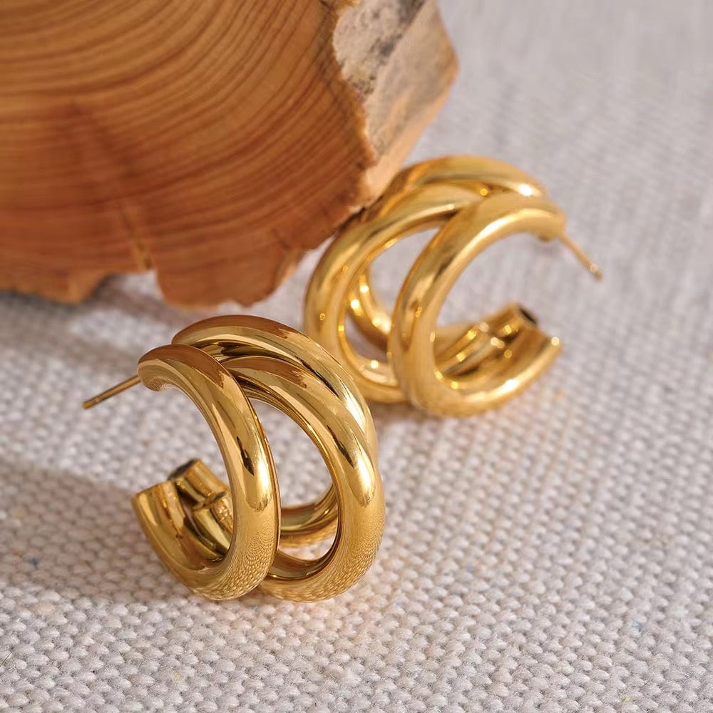 The Kylie Halo Earrings thumbnail 3