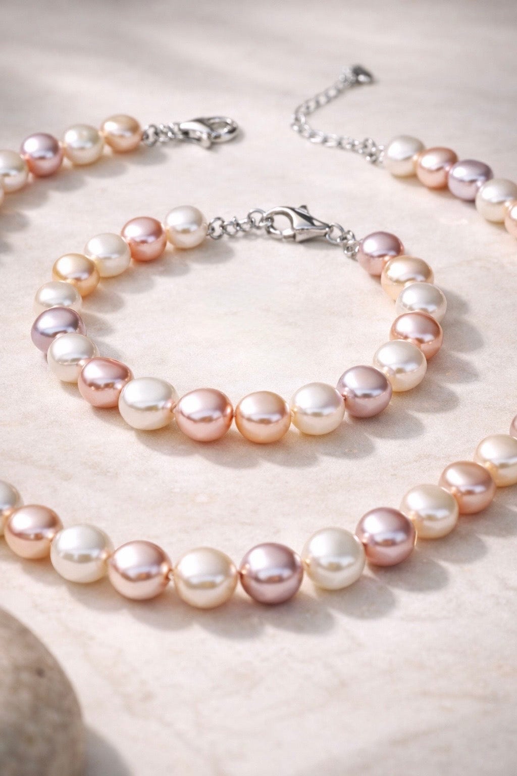 Sienna Lustré Set Multicolor Freshwater Pearls & Sterling Silver thumbnail 2