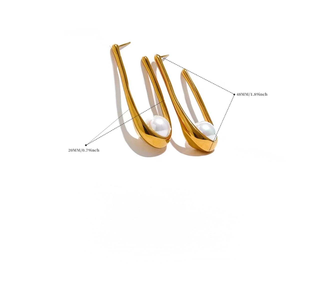 The Noora Drop Earrings thumbnail 3