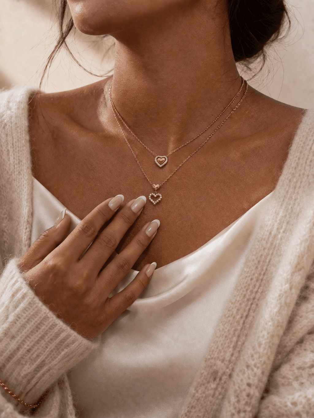 The Amour Layered Necklace thumbnail 2
