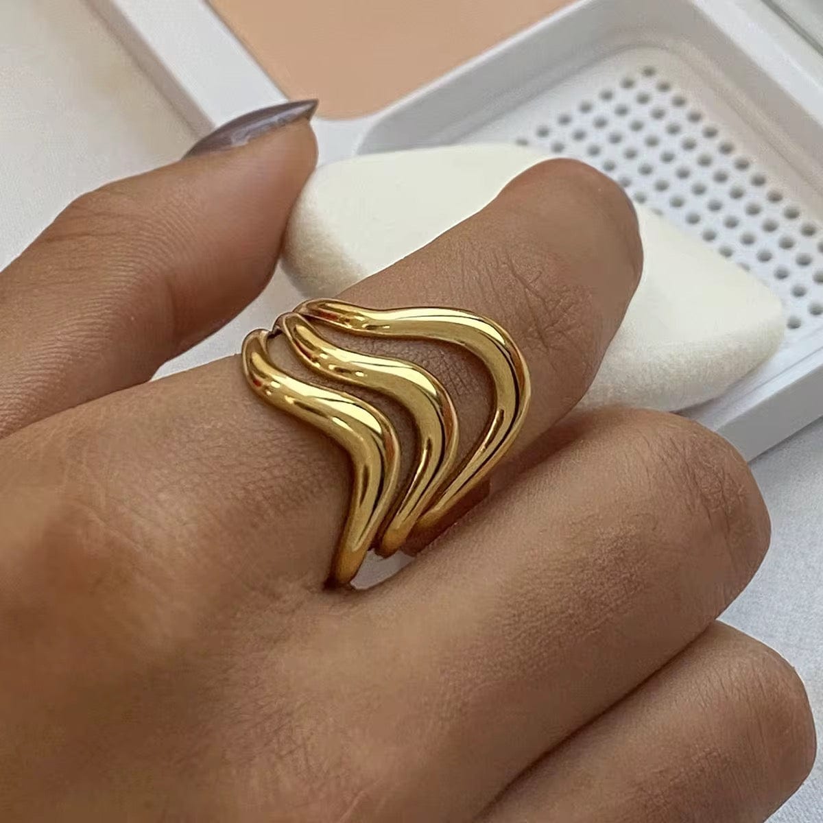 The Lenah Open Ring  Resizable thumbnail 4