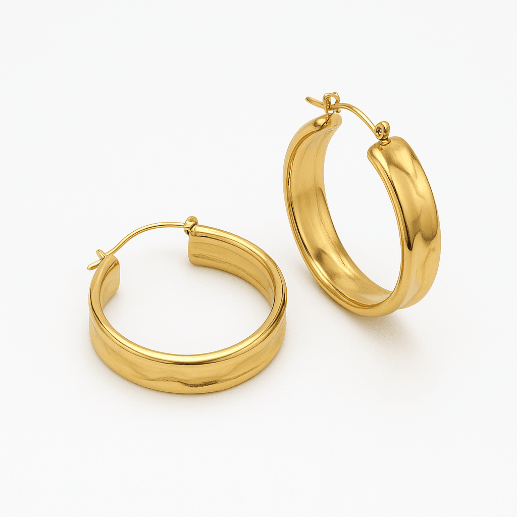 The Beverly Hoops Earrings thumbnail 3