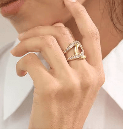 The Raya Open Ring  Resizable thumbnail 3
