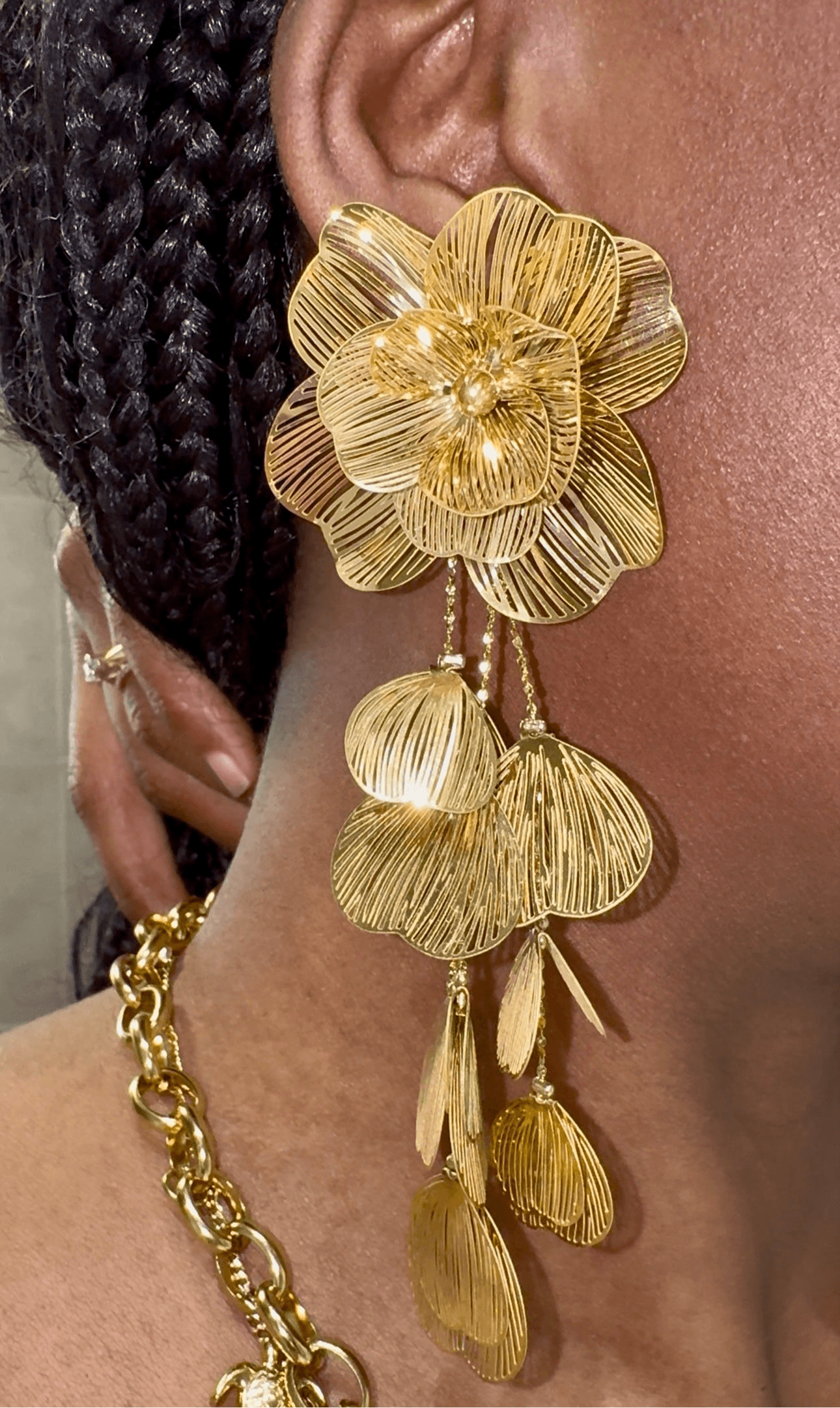 The Estele Drop Earrings for Everyday Styled thumbnail 4