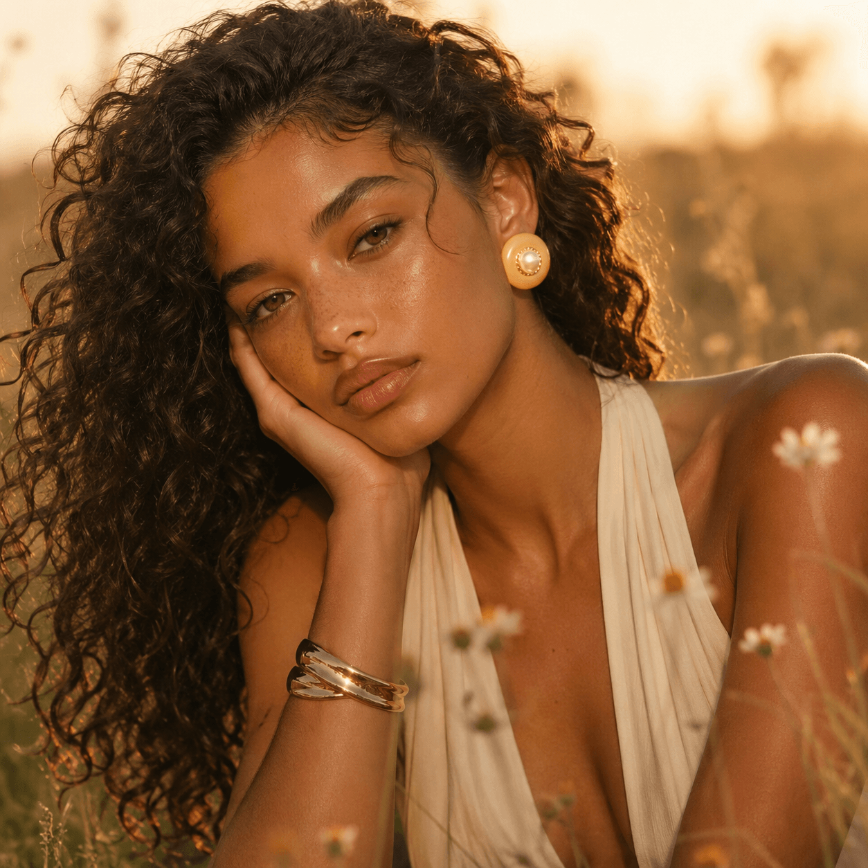 The Orlina Earrings Studs thumbnail 4